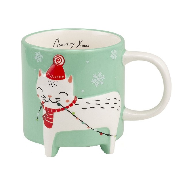 Neavita Mug Tea & Friends Gatto Tazza da 400 ml