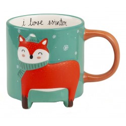 Neavita Mug Tea & Friends Volpe Tazza da 400 ml