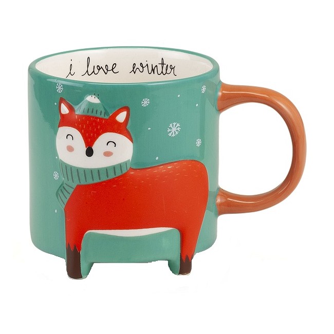 Neavita Mug Tea & Friends Volpe Tazza da 400 ml