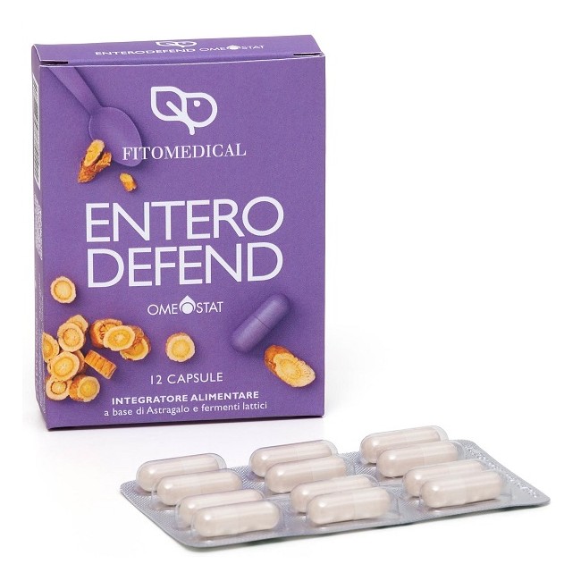 Fitomedical Enterodefend Omeostat 12 Capsule