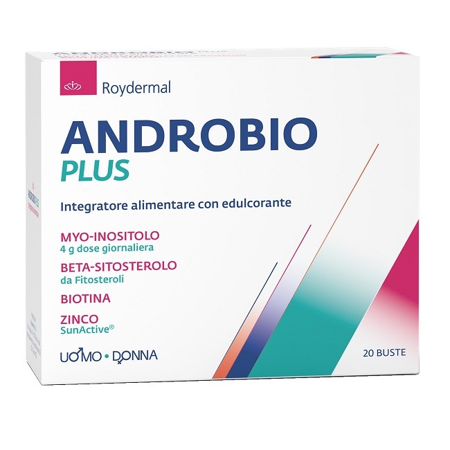 Roydermal Androbio Plus 20 Bustine Da 4,5 G