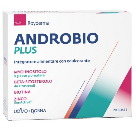 Roydermal Androbio Plus 20 Bustine Da 4,5 G