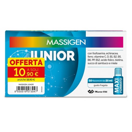 Marco Viti Massigen Junior 10 Flaconcini Da 25 Ml 10,90 E