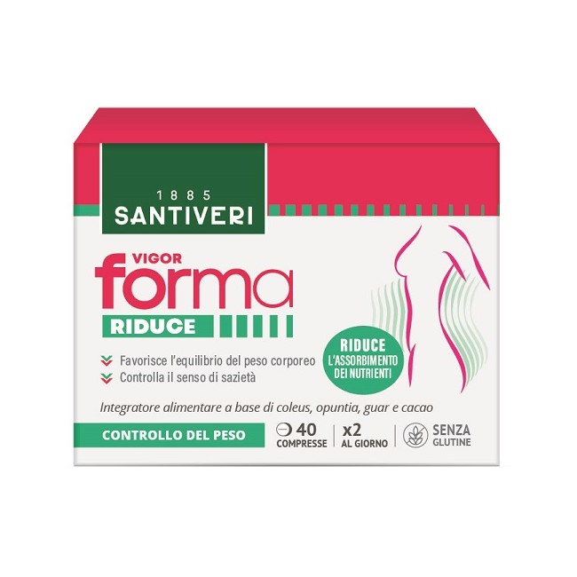 Santiveri Vigor Forma Riduce 40 Compresse