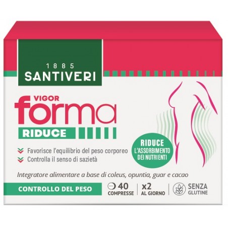 Santiveri Vigor Forma Riduce 40 Compresse