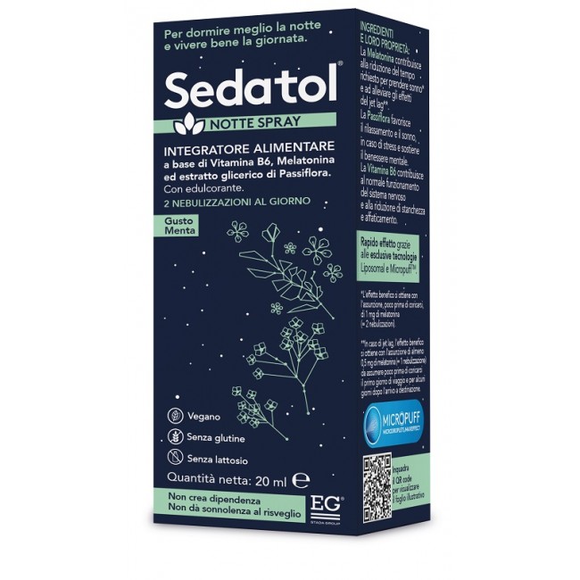 Eg Eurogenerici Sedatol Notte Spray 20 Ml