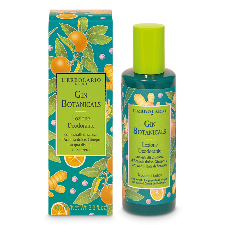 L'Erbolario Lozione Deodorante Spray Unisex Gin Botanicals 100 ml Novità 2025 L'Erbolario Lozione Deodorante Spray Unisex Gin Botanicals 100 ml Novità 2025
