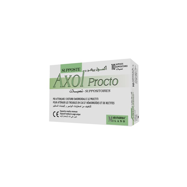 Mar-farma Axol Procto 10 Supposte X 2 G
