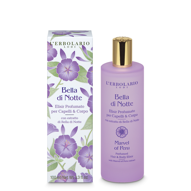 L'Erbolario Elisir Profumato Capelli & Corpo Bella di Notte  100 ml in Edizione Limitata