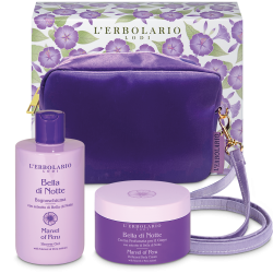 L'Erbolario Beauty Bag Grandi Meraviglie Bella di Notte in Edizione Limitata con Bagnoschiuma 300 ml e Crema Corpo 250 ml