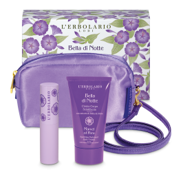 L'Erbolario Mini Beauty Bag Serata Scintillante Bella di Notte con Crema Corpo e Profumo Solido in Edizione Limitata