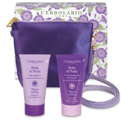 L'Erbolario Bella di Notte Beauty Pochette Piccole Meraviglie in Edizione Limitata con Bagnoschiuma e Crema Corpo