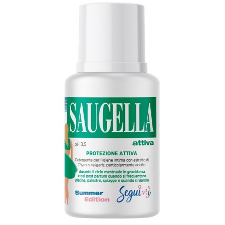 Meda Pharma Saugella Attiva Ph 3,5 Protezione Attiva Detergente Igiene Intima 100 Ml