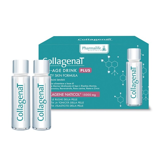 Pharmalife Research Collagenat No Age Drink Plus 7 Flaconcini