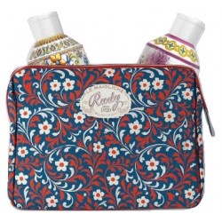 Rudy Profumi Idea Regalo con Pochette e 3 Mini Bagnodoccia da 100 ml Le Maioliche