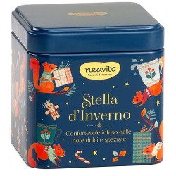 Neavita Barattolino Blu di Natale con Infuso Stella D'Inverno 5 Filtri Novità 2025