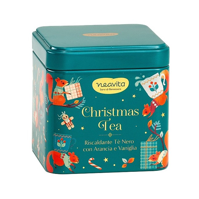 Herbal Products Neavita Melange Christmas Tea Filtroscrigno In Barattolino Verde Di Natale