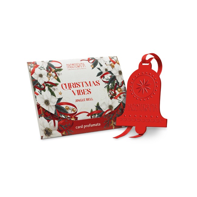 Nasoterapia Card Profumata Jingle Bell per Cassetti e Armadi