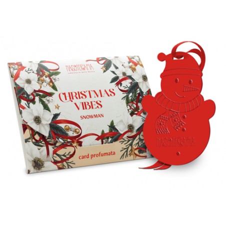 Herbal Products Nasoterapia Card Profumata Singola Snowman