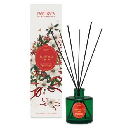 Nasoterapia Christmas Vibes Diffusore a Bastoncino 200 ml Nasoterapia Christmas Vibes Diffusore a Bastoncino 200 ml