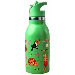 Neavita Kids Thermos Bottiglia  Termica Verde per Bambini 400 ml
