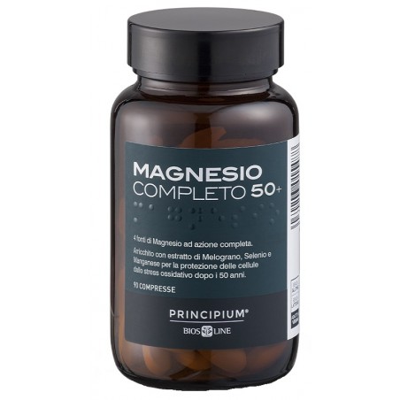 Principium Magnesio Completo 50+ 90 Compresse Integratore di Magnesio e Antiossidanti