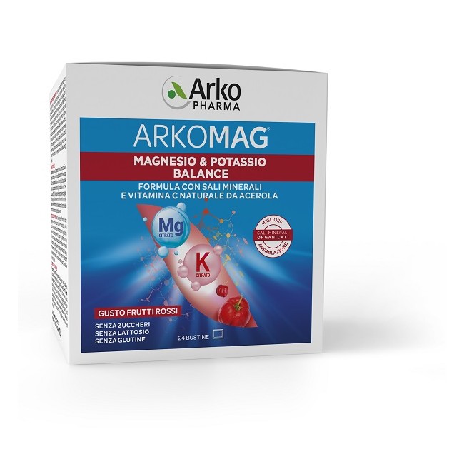 Arkopharma Arkomag Magnesio & Potassio Balance 24 Bustine