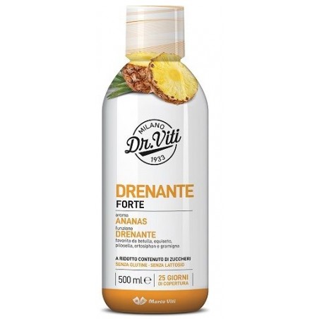 Marco Viti Dr Viti Drenante Forte Ananas 500 Ml Senza Zuccheri