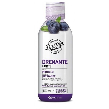 Marco Viti Dr Viti Drenante Forte Mirtillo 500 Ml Senza Zuccheri