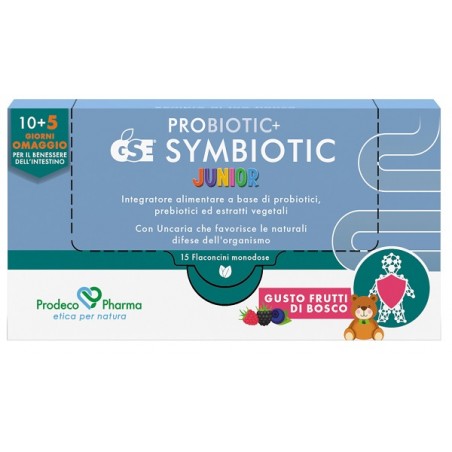 Prodeco Pharma Probiotic+ Gse Symbiotic Junior 15 Flaconcini