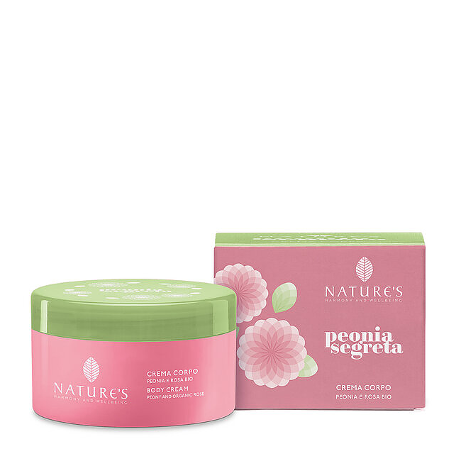 Nature's Crema Corpo Profumata Peonia Segreta 100 ml Travel Size