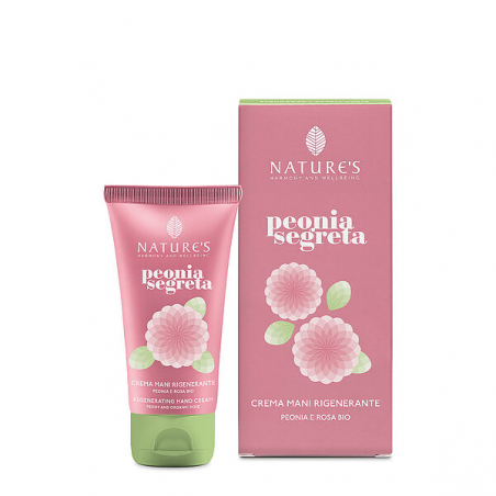 Nature's Crema Mani Rigenerante e Nutriente Peonia Segreta 50 ml Nature's Crema Mani Rigenerante e Nutriente Peonia Segreta 50 ml