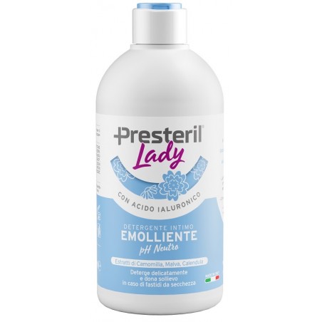 Corman Presteril Lady Detergente Intimo Emolliente/ph Neutro 500 Ml