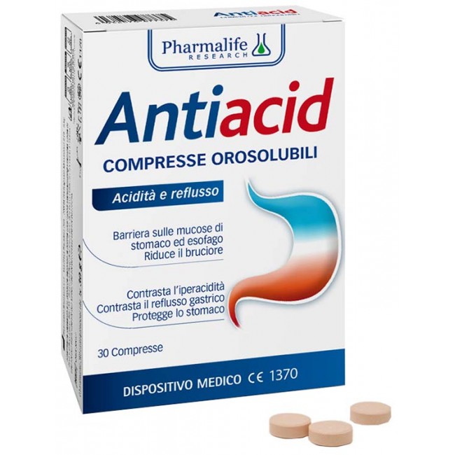 Pharmalife Research Antiacid 30 Compresse Orosolubili