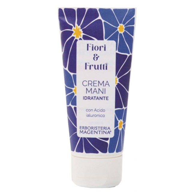 Erboristeria Magentina Crema Mani Idratante Fiori & Frutti 50 ml con Acido Ialuronico Edizione 2025 Erboristeria Magentina Crema Mani Idratante Fiori & Frutti 50 ml con Acido Ialuronico Edizione 2025