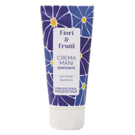 Erboristeria Magentina Crema Mani Idratante Fiori & Frutti 50 ml con Acido Ialuronico Edizione 2025 Erboristeria Magentina Crema Mani Idratante Fiori & Frutti 50 ml con Acido Ialuronico Edizione 2025