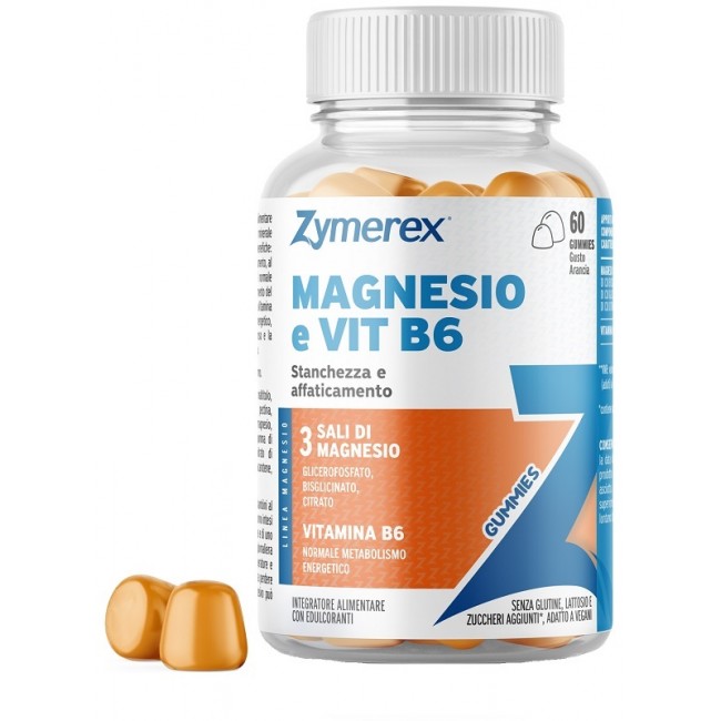 Wilco Farma Zymerex Magnesio E Vit B6 60 Gummies