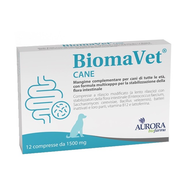 Aurora Biofarma Biomavet Cane 1500mg 12 Compresse