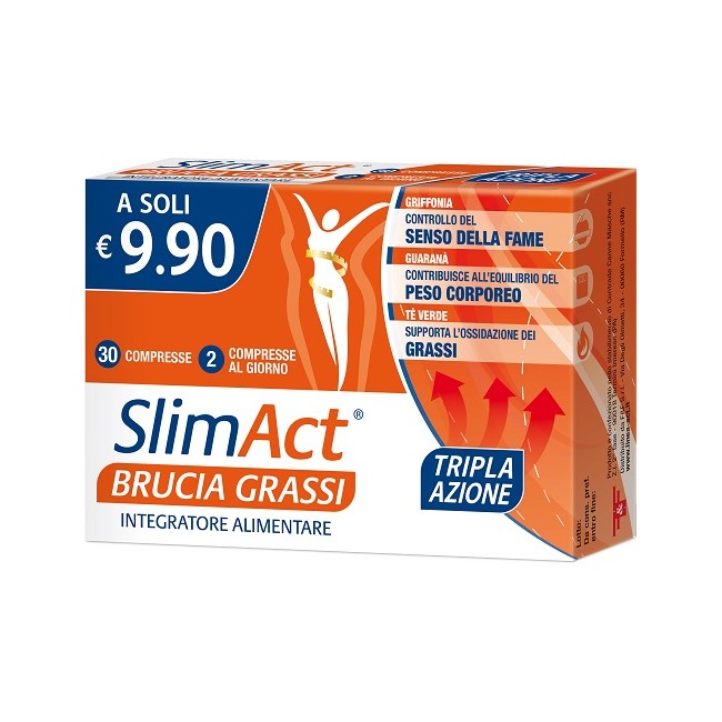 F&f Slim Act Brucia Grassi 30 Compresse