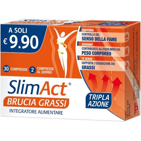 F&f Slim Act Brucia Grassi 30 Compresse
