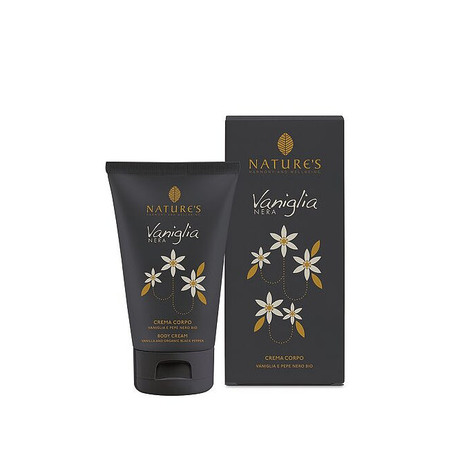 Nature's Vaniglia Nera Crema Corpo Idratante e Profumata 150 ml Novità 2025