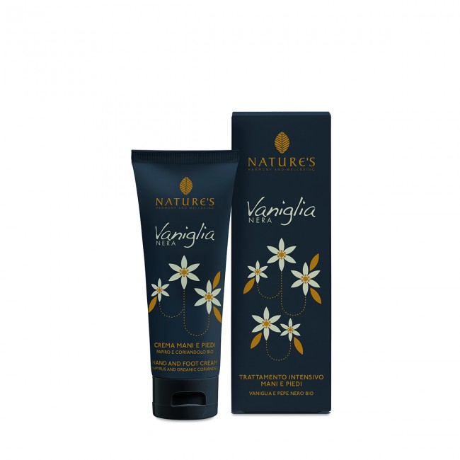 Nature's Vaniglia Nera Crema Mani e Piedi Trattamento Intensivo 75 ml Novità 2025 Nature's Vaniglia Nera Crema Mani e Piedi Trattamento Intensivo 75 ml Novità 2025