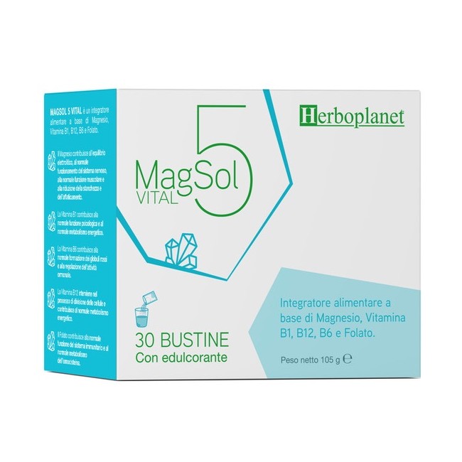 Herboplanet Magsol 5 Vital 30 Bustine