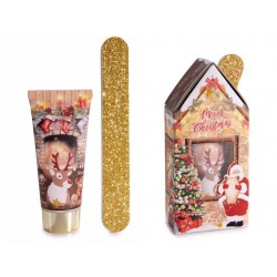 Confezione Regalo per le Mani con Lima Unghie e Crema Mani Tè Bianco