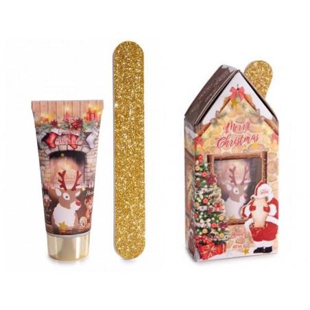 Confezione Regalo per le Mani con Lima Unghie e Crema Mani Tè Bianco