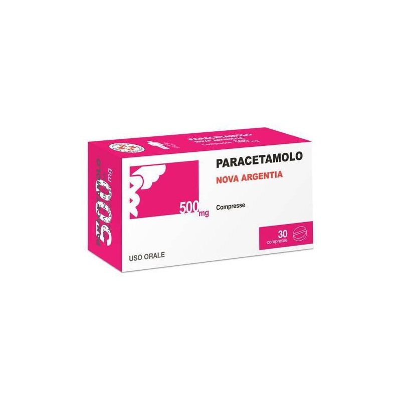 Nova Argentia Ind. Farm Paracetamolo Nova Argentia 500 Mg Compresse Paracetamolo