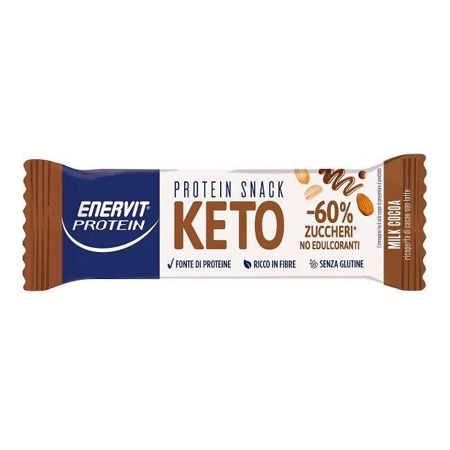 Enervit Protein Snack Keto Milk Cocoa 35 G