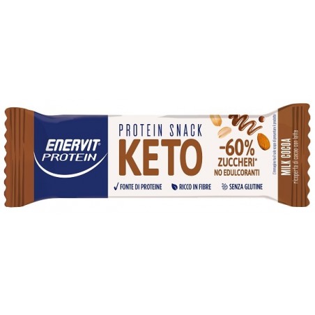 Enervit Protein Snack Keto Milk Cocoa 35 G