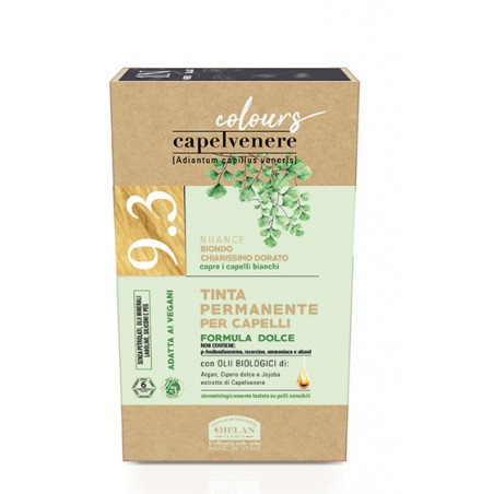 Helan Capelvenere Colours Tinta Capelli 9,3n Biondo Chiarissimo Dorato