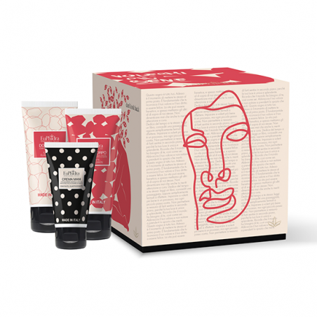 Euphidra Volermi Piu' Bene Cofanetto Regalo con Doccia Gel 100 ml + Crema Corpo 100 ml + Crema Mani 50 ml Novità 2025